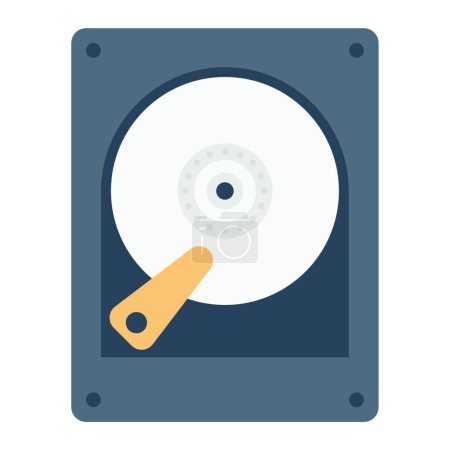 Illustration for CD icon, vector illustration simple design - Royalty Free Image