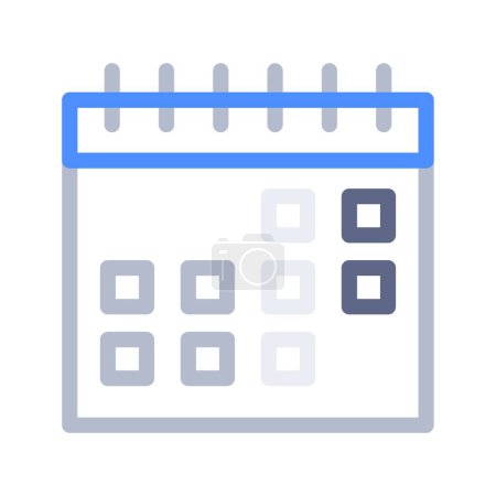 Illustration for Schedule icon, vector illustration - Royalty Free Image