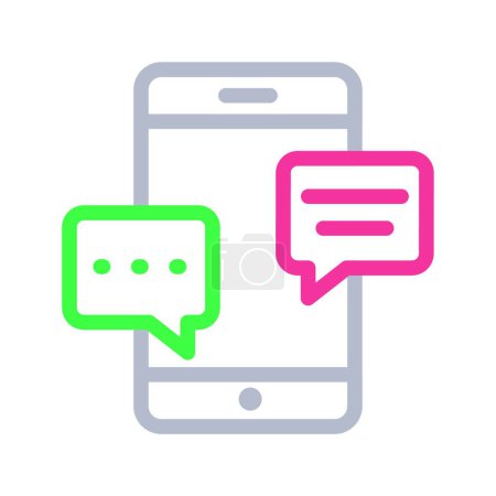 Illustration for "text " web icon vector illustration - Royalty Free Image
