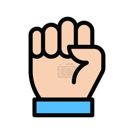 Illustration for Hand icon, vector illustration - Royalty Free Image