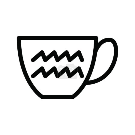 Illustration for Cup  icon, vector illustration - Royalty Free Image