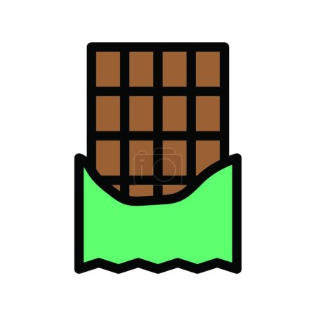 Illustration for "caramel " icon, vector illustration - Royalty Free Image