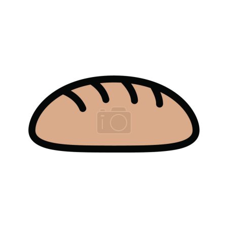 Téléchargez les illustrations : "icône "pain", illustration vectorielle - en licence libre de droit