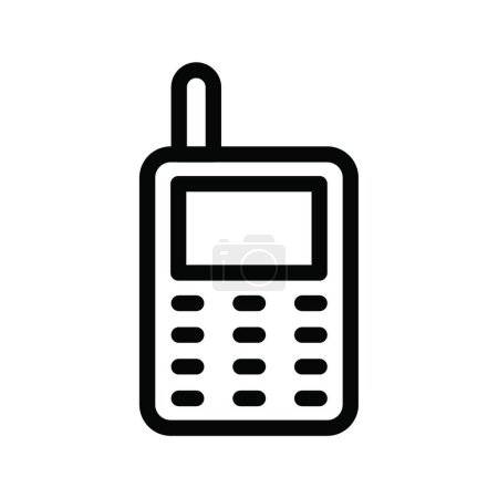 Illustration for Phone icon, vector illustration - Royalty Free Image