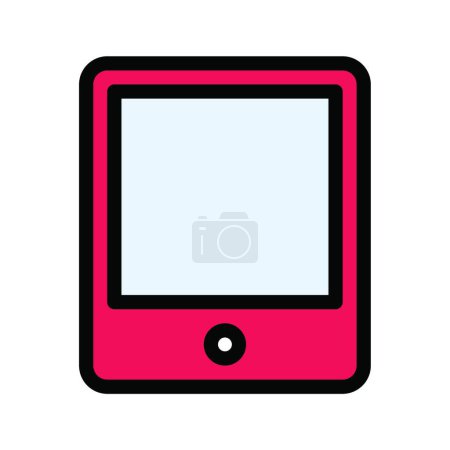 Illustration for Tablet  icon vector illustration - Royalty Free Image
