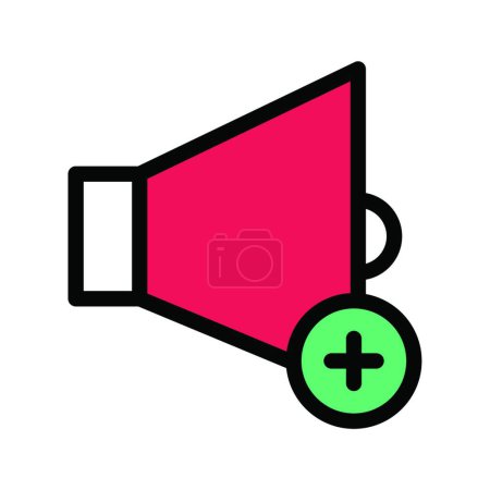 Illustration for "increase " web icon vector illustration - Royalty Free Image