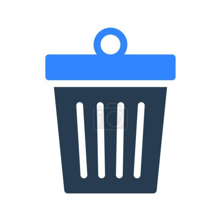 Ilustración de Reciclar bin icono web ilustración del vector - Imagen libre de derechos