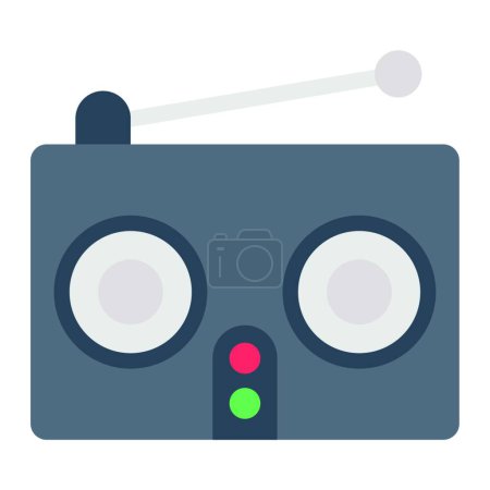 Illustration for Tape icon for web, vector illustration - Royalty Free Image