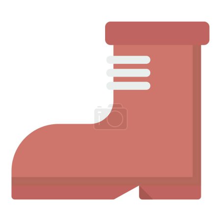 Ilustración de Icono de calzado, ilustración vectorial - Imagen libre de derechos
