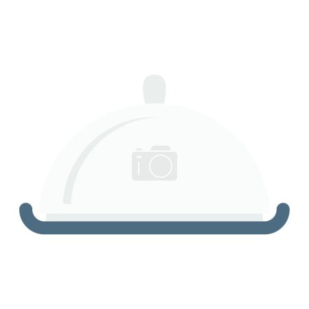 Illustration for Hotel icon, illustration for web design - Royalty Free Image