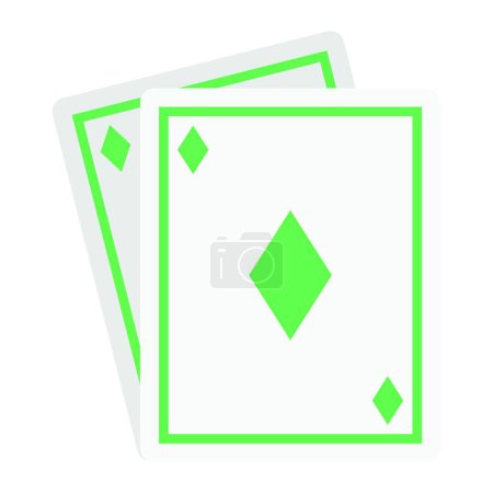 Ilustración de "casino "icono, ilustración vectorial - Imagen libre de derechos