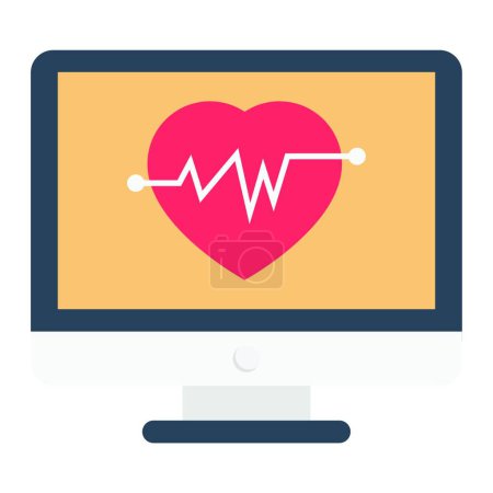 Illustration for "health " icon, vector illustration - Royalty Free Image
