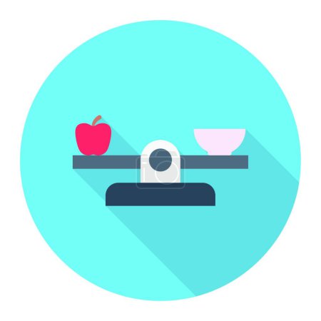 Illustration for "food icon, vector illustration simple design - Royalty Free Image