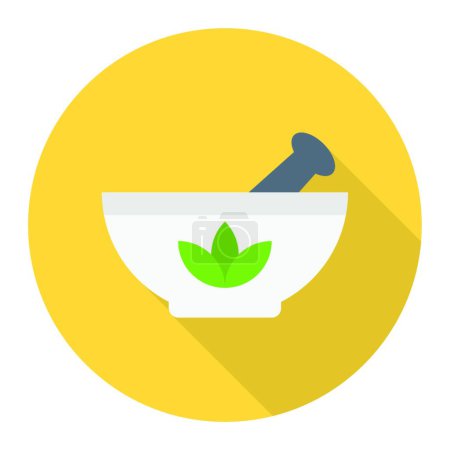 Illustration for Pestle icon, vector illustration simple design - Royalty Free Image