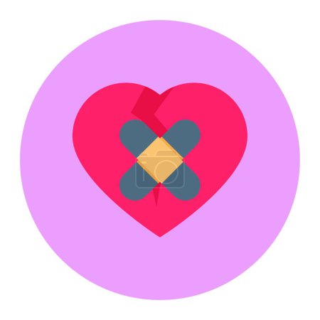 Téléchargez les illustrations : "amour "illustration vectorielle icône web - en licence libre de droit