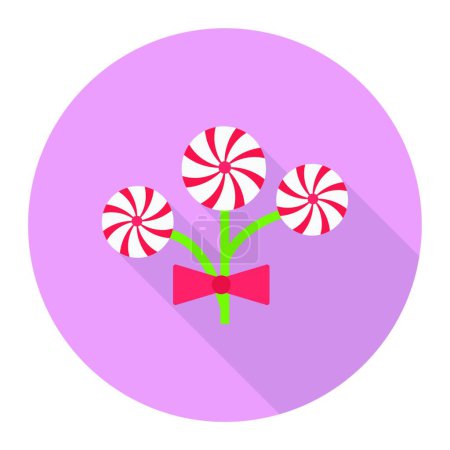 Illustration for Candies icon, vector illustration simple design - Royalty Free Image