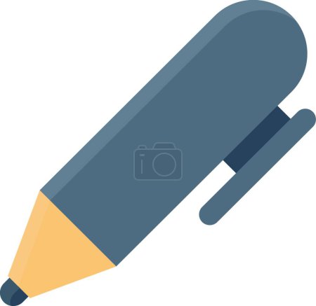 Illustration for "pencil " icon, vector illustration - Royalty Free Image