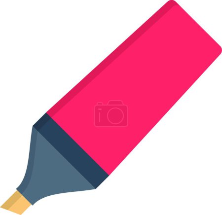 Illustration for "marker " icon, vector illustration - Royalty Free Image