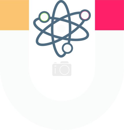 Illustration for "science " web icon vector illustration - Royalty Free Image