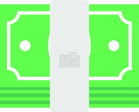 Téléchargez les illustrations : "argent "icône, illustration vectorielle - en licence libre de droit