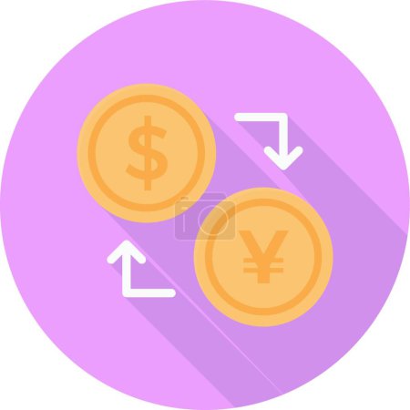 Illustration for "transaction " icon, vector illustration - Royalty Free Image