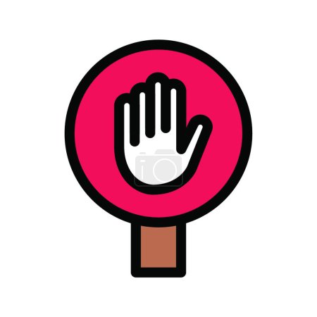 Ilustración de "signo "icono, ilustración vectorial - Imagen libre de derechos