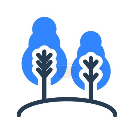 Illustration for "tree " icon, vector illustration - Royalty Free Image