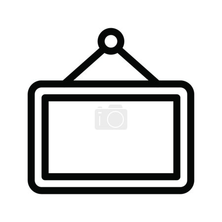 Illustration for Illustration of the icon board - Royalty Free Image