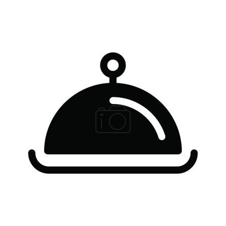 Illustration for Illustration of the icon food - Royalty Free Image