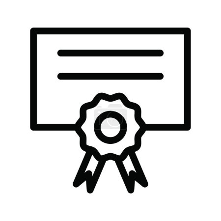 Illustration for Illustration of the icon degree - Royalty Free Image