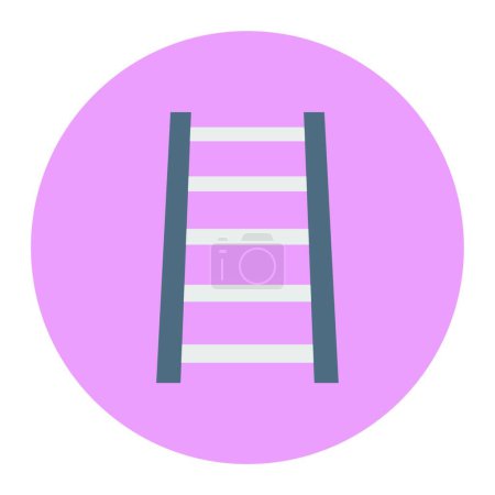 Illustration for Ladder icon, vector illustration - Royalty Free Image