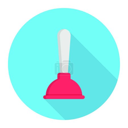 Illustration for "cleaning " icon, vector illustration - Royalty Free Image