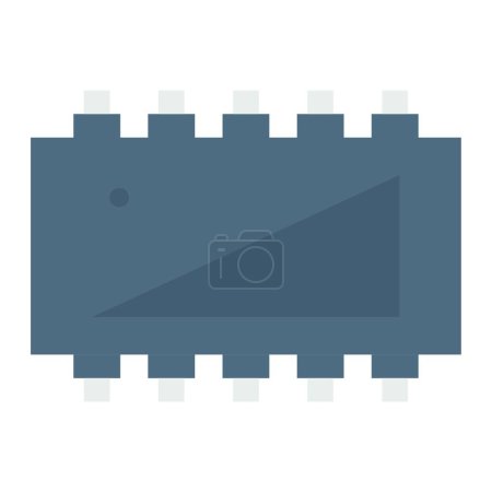 Ilustración de "condensador "icono, ilustración vectorial - Imagen libre de derechos
