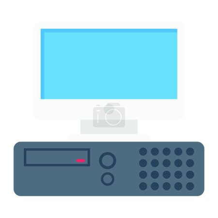 Ilustración de Icono del teclado para web, ilustración vectorial - Imagen libre de derechos