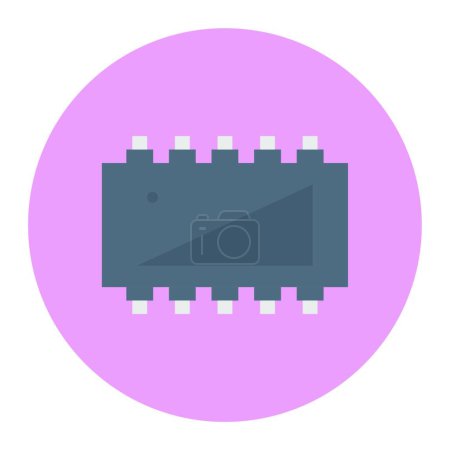 Illustration for "capacitor " icon, vector illustration - Royalty Free Image