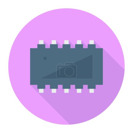 Illustration for "capacitor " icon, vector illustration - Royalty Free Image