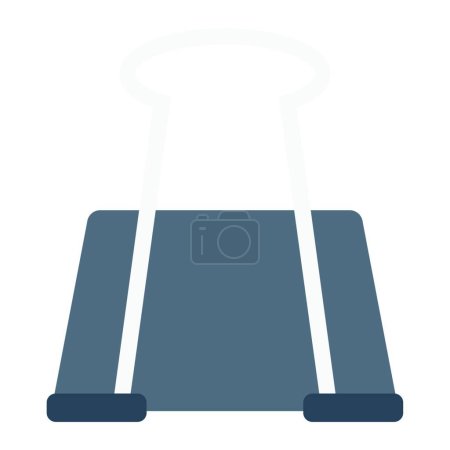Illustration for Attach icon. web simple illustration - Royalty Free Image