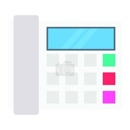 Ilustración de "teléfono "icono web vector ilustración - Imagen libre de derechos