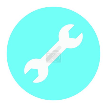 Illustration for "fix " icon, vector illustration - Royalty Free Image