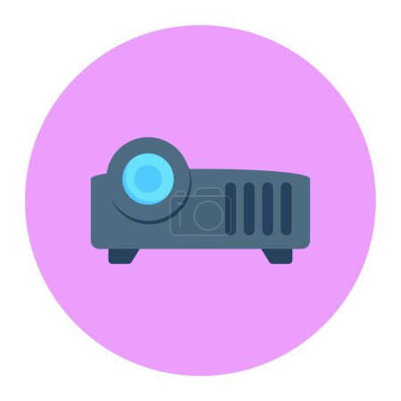 Illustration for Projector icon vector illustration - Royalty Free Image