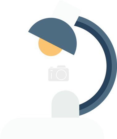 Ilustración de Icono de la lámpara, ilustración simple web - Imagen libre de derechos
