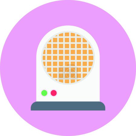 Illustration for "cooling " icon, vector illustration - Royalty Free Image