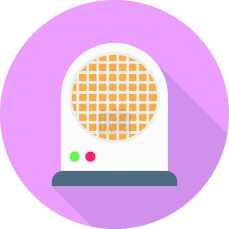 Illustration for "cooling " icon, vector illustration - Royalty Free Image