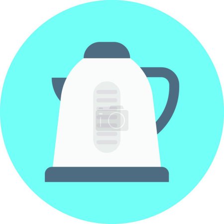 Illustration for Teapot icon, vector illustration - Royalty Free Image