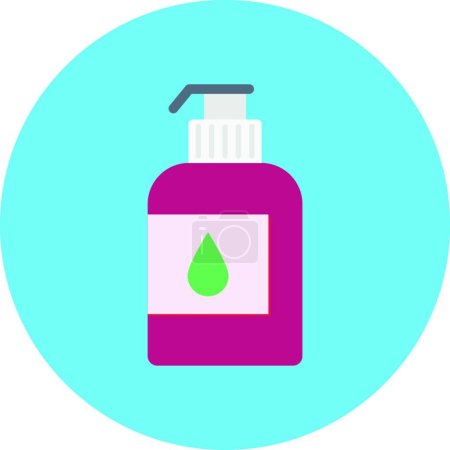Illustration for "hand wash " icon, vector illustration - Royalty Free Image