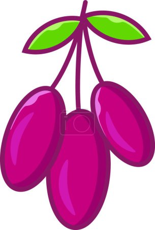 Ilustración de "vegetal "icono, ilustración vectorial - Imagen libre de derechos