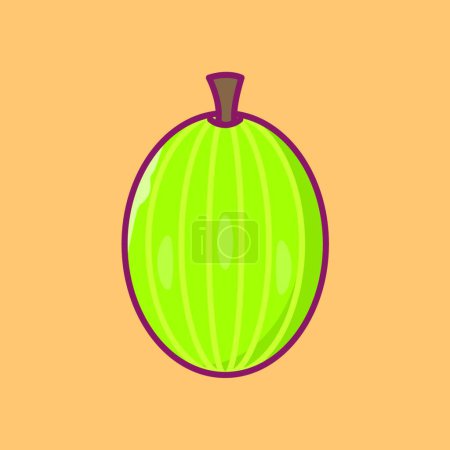 Téléchargez les illustrations : "fruit "icône, illustration vectorielle - en licence libre de droit