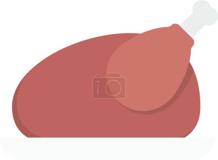 Téléchargez les illustrations : "pièce jambe "icône, illustration vectorielle - en licence libre de droit