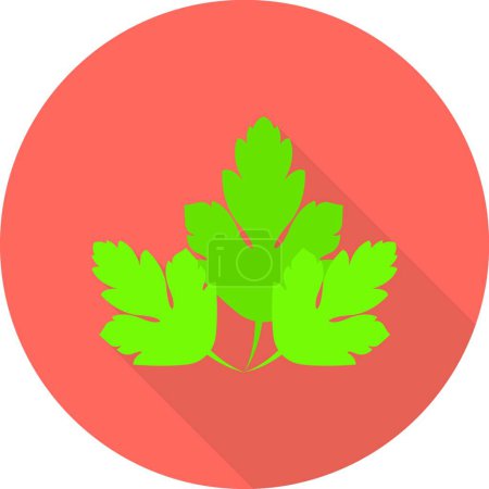 Illustration for "green " icon, vector illustration - Royalty Free Image