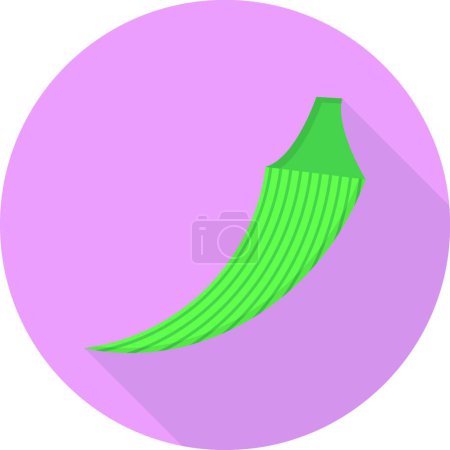 Ilustración de Okra icono, ilustración vectorial - Imagen libre de derechos